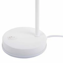 Present Time Lampes à Poser Lampe De Bureau Blanche H42cm -Éclairage Soldes 2024 lampe de bureau blanche h42cm 3