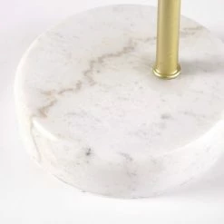 Maisons Du Monde Lampes De Chevet Enfant Lampe De Bureau En Métal Doré Et Marbre Blanc -Éclairage Soldes 2024 lampe de bureau en metal dore et marbre blanc 1000 14 29 181659 5