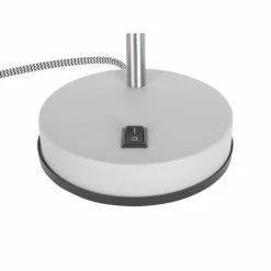 Leitmotiv Lampes à Poser Lampe De Bureau En Métal New Study Blanc -Éclairage Soldes 2024 lampe de bureau en metal new study blanc 3