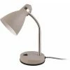 Leitmotiv Lampes à Poser Lampe De Bureau En Métal New Study Gris -Éclairage Soldes 2024 lampe de bureau en metal new study gris