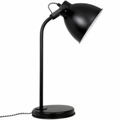 Maisons Du Monde Lampes à Poser Lampe De Bureau En Métal Noir -Éclairage Soldes 2024 lampe de bureau en metal noir 1000 1 40 224146 2