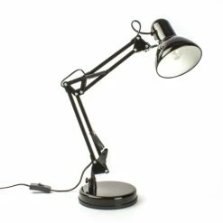 Brilliant Lampes à Poser Lampe De Bureau En Métal Noir -Éclairage Soldes 2024 lampe de bureau en metal noir 11