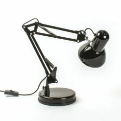 Brilliant Lampes à Poser Lampe De Bureau En Métal Noir -Éclairage Soldes 2024 lampe de bureau en metal noir 12