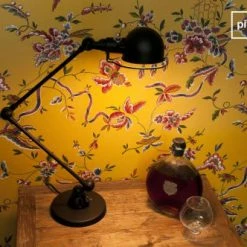 PIB Lampes à Poser Lampe De Bureau En Métal Noir -Éclairage Soldes 2024 lampe de bureau en metal noir 3