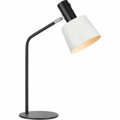 Markslöjd Lampes à Poser Lampe De Bureau En Métal Noir
