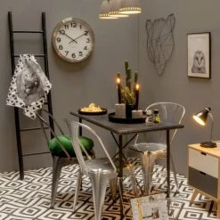 Present Time Lampes à Poser Lampe De Bureau En Métal Noir H34cm -Éclairage Soldes 2024 lampe de bureau en metal noir h34cm 2