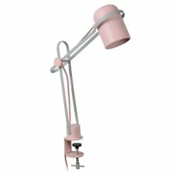 Lucide Lampes à Poser Lampe De Bureau En Métal Rose -Éclairage Soldes 2024 lampe de bureau en metal rose 9