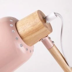 Maisons Du Monde Lampes De Chevet Enfant Lampe De Bureau En Métal Rose Pastel -Éclairage Soldes 2024 lampe de bureau en metal rose pastel 1000 6 21 181651 4