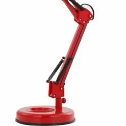 Globo Lampes à Poser Lampe De Bureau En Métal Rouge -Éclairage Soldes 2024 lampe de bureau en metal rouge 2