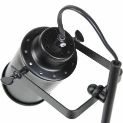 Beliani Lampes à Poser Lampe De Bureau Noir -Éclairage Soldes 2024 lampe de bureau noir 3