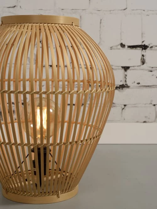 Good & Mojo Lampes à Poser Lampe De Sol Bambou H50cm 6 Good & Mojo Lampes à Poser Lampe De Sol Bambou H50cm – Image 4