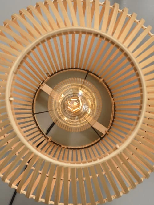 Good & Mojo Lampes à Poser Lampe De Sol Bambou H50cm 8 Good & Mojo Lampes à Poser Lampe De Sol Bambou H50cm – Image 6