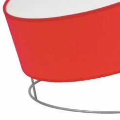 Keria Lampes à Poser Lampe De Sol En Fabric Rouge -Éclairage Soldes 2024 lampe de sol en fabric rouge 4