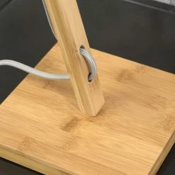 Good & Mojo Lampes à Poser Lampe De Table Bambou/lin H46cm -Éclairage Soldes 2024 lampe de table bambou lin h46cm 16