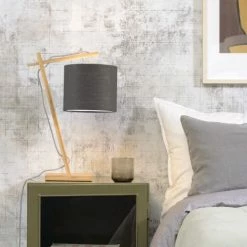 Good & Mojo Lampes à Poser Lampe De Table Bambou/lin H46cm 9 Good & Mojo Lampes à Poser Lampe De Table Bambou/lin H46cm -Éclairage Soldes 2024 lampe de table bambou lin h46cm 7