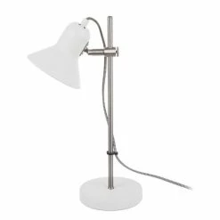 Present Time Lampes à Poser Lampe De Table Blanche H43cm