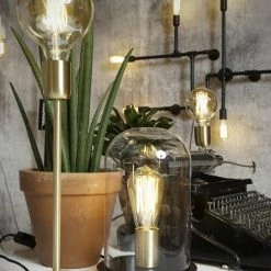 It's About Romi Lampes à Poser Lampe De Table Cloche En Verre H29cm -Éclairage Soldes 2024 lampe de table cloche en verre h29cm 2