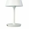 Dyberg Larsen Lampes à Poser Lampe De Table En Métal Blanc Mat Et Métal Brossé, H 30 Cm D 19,5 Cm -Éclairage Soldes 2024 lampe de table en metal blanc mat et metal brosse h 30 cm d 19 5 cm