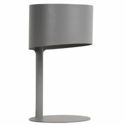 Lucide Lampes à Poser Lampe De Table En Métal Gris -Éclairage Soldes 2024 lampe de table en metal gris 3