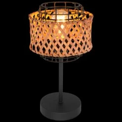 Globo Lampes à Poser Lampe De Table En Métal Naturel -Éclairage Soldes 2024 lampe de table en metal naturel 4