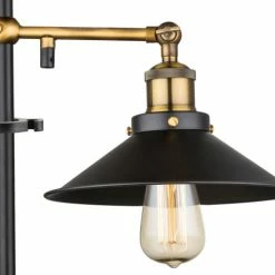 Globo Lampes à Poser Lampe De Table En Métal Noir -Éclairage Soldes 2024 lampe de table en metal noir 32