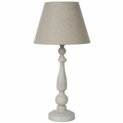 Lucide Lampes à Poser Lampe De Table En Métal Taupe -Éclairage Soldes 2024 lampe de table en metal taupe 2