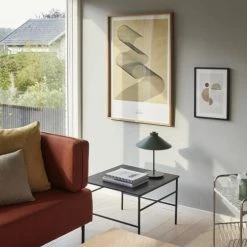 Hubsch Lampes à Poser Lampe De Table En Métal Vert -Éclairage Soldes 2024 lampe de table en metal vert 4