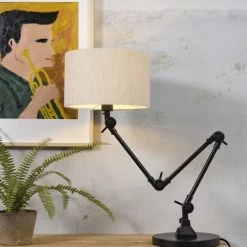 It's About Romi Lampes à Poser Lampe De Table Noire Flexible Et Abat-jour Gris Clair H100cm 9 It's About Romi Lampes à Poser Lampe De Table Noire Flexible Et Abat-jour Gris Clair H100cm -Éclairage Soldes 2024 lampe de table noire flexible et abat jour gris clair h100cm 1