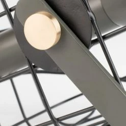 BOITE A DESIGN Lampes à Poser Lampe Design En Métal Gris -Éclairage Soldes 2024 lampe design en metal gris 4