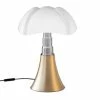 Martinelli Luce Lampes à Poser Lampe Dimmer LED Pied Télescopique Or H50-62cm -Éclairage Soldes 2024 lampe dimmer led pied telescopique or h50 62cm 1