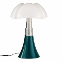 Martinelli Luce Lampes à Poser Lampe Dimmer LED Pied Télescopique Vert H50-62cm -Éclairage Soldes 2024 lampe dimmer led pied telescopique vert h50 62cm 3