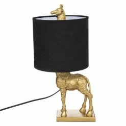Decoratie Lampes à Poser Lampe Droite Girafe Doré H42