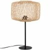Maisons Du Monde Lampes à Poser Lampe En Bambou Et Métal Noir -Éclairage Soldes 2024 lampe en bambou et metal noir 1000 13 39 228204 1