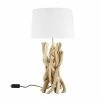 Maisons Du Monde Lampes à Poser Lampe En Bois Flotté Et Abat-jour En Coton H 55 Cm -Éclairage Soldes 2024 lampe en bois flotte et abat jour en coton h 55 cm 1000 16 0 138498 1