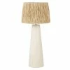 Maisons Du Monde Lampes à Poser Lampe En Céramique Blanche Et Abat-jour En Raphia Tressé Main -Éclairage Soldes 2024 lampe en ceramique blanche et abat jour en raphia tresse main 1000 14 32 221473 1