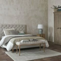 Maisons Du Monde Lampes à Poser Lampe En Céramique Bleue Abat-jour En Lin Blanc -Éclairage Soldes 2024 lampe en ceramique bleue abat jour en lin blanc 1000 8 37 209465 3