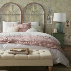 Maisons Du Monde Lampes à Poser Lampe En Céramique Bleue Abat-jour En Lin Blanc -Éclairage Soldes 2024 lampe en ceramique bleue abat jour en lin blanc 1000 8 37 209465 6