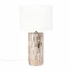 Maisons Du Monde Lampes à Poser Lampe En Céramique Dorée Sculptée Et Abat-jour écru -Éclairage Soldes 2024 lampe en ceramique doree sculptee et abat jour ecru 1000 11 13 200339 1