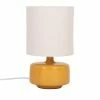 Maisons Du Monde Lampes à Poser Lampe En Céramique Jaune Et Abat-jour En Coton écru -Éclairage Soldes 2024 lampe en ceramique jaune et abat jour en coton ecru 1000 14 1 225009 1