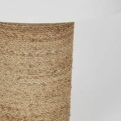 Maisons Du Monde Lampes à Poser Lampe En Corde Et Abat-jour En Lin Blanc H62 -Éclairage Soldes 2024 lampe en corde et abat jour en lin blanc h62 1000 8 28 226635 4