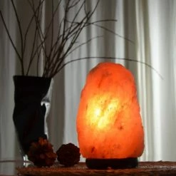 Zen'Arôme Guirlandes Et Décorations Lumineuses Lampe En Cristal De Sel D'Himalaya De 2 à 3 Kg -Éclairage Soldes 2024 lampe en cristal de sel d himalaya de 2 a 3 kg 4