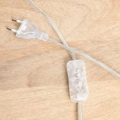 Maisons Du Monde Lampes à Poser Lampe En Cristal Et Abat-jour En Coton Noire H 65 Cm -Éclairage Soldes 2024 lampe en cristal et abat jour en coton noire h 65 cm 1000 8 3 117427 7