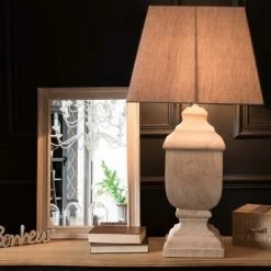 Maisons Du Monde Lampes à Poser Lampe En Manguier Et Abat-jour Gris Anthracite -Éclairage Soldes 2024 lampe en manguier et abat jour gris anthracite 1000 5 31 177315 8