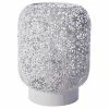 Lussiol Lighting Lampes à Poser Lampe En Métal Blanc H.20 Cm -Éclairage Soldes 2024 lampe en metal blanc h 20 cm