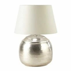 Maisons Du Monde Lampes à Poser Lampe En Métal Ciselé H68