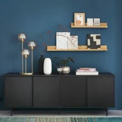 Maisons Du Monde Lampes à Poser Lampe En Métal Doré 3 Abat-jour En Verre Ambré -Éclairage Soldes 2024 lampe en metal dore 3 abat jour en verre ambre 1000 0 33 220490 2