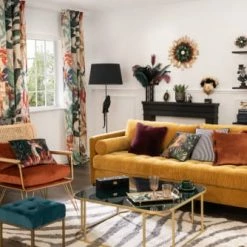 Maisons Du Monde Lampes à Poser Lampe En Métal Doré Et Abat-jour En Acrylique -Éclairage Soldes 2024 lampe en metal dore et abat jour en acrylique 1000 10 38 217338 2