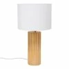 Maisons Du Monde Lampes à Poser Lampe En Métal Doré Et Abat-jour En Lin Blanc -Éclairage Soldes 2024 lampe en metal dore et abat jour en lin blanc 1000 9 33 227214 1
