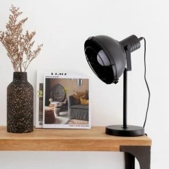 Maisons Du Monde Lampes à Poser Lampe En Métal Noir -Éclairage Soldes 2024 lampe en metal noir 1000 0 39 227630 4