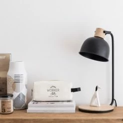 Maisons Du Monde Lampes à Poser Lampe En Métal Noir Et Manguier -Éclairage Soldes 2024 lampe en metal noir et manguier 1000 1 3 195450 3